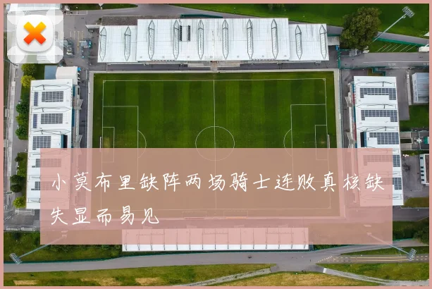 小莫布里缺阵两场骑士连败真核缺失显而易见